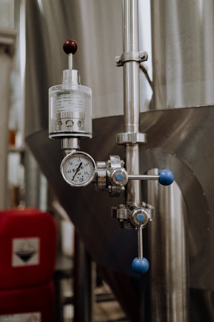 Pressure Regulator in Brewery